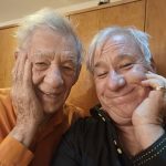 2023: Ian McKellen and Keith Stern. Selfie by Keith Stern