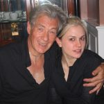 2002: Vancouver. Ian McKellen and Anna Pacquin at my birthday party. Photo by Keith Stern