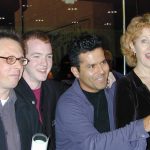 1999: Bill Condon, Brandon Kleyla and Lynn Redgrave meet the Hollywood Foreign Press