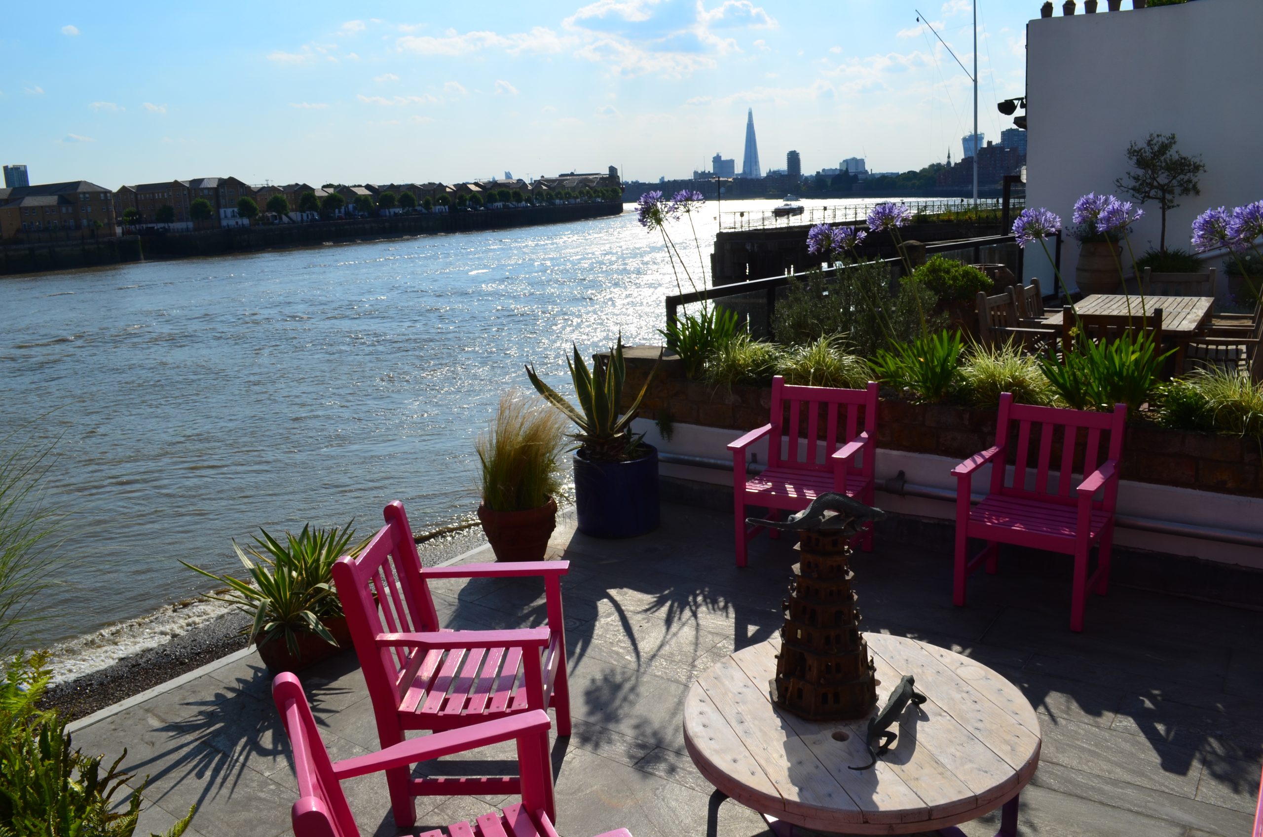 The view from Ian McKellen’s deck