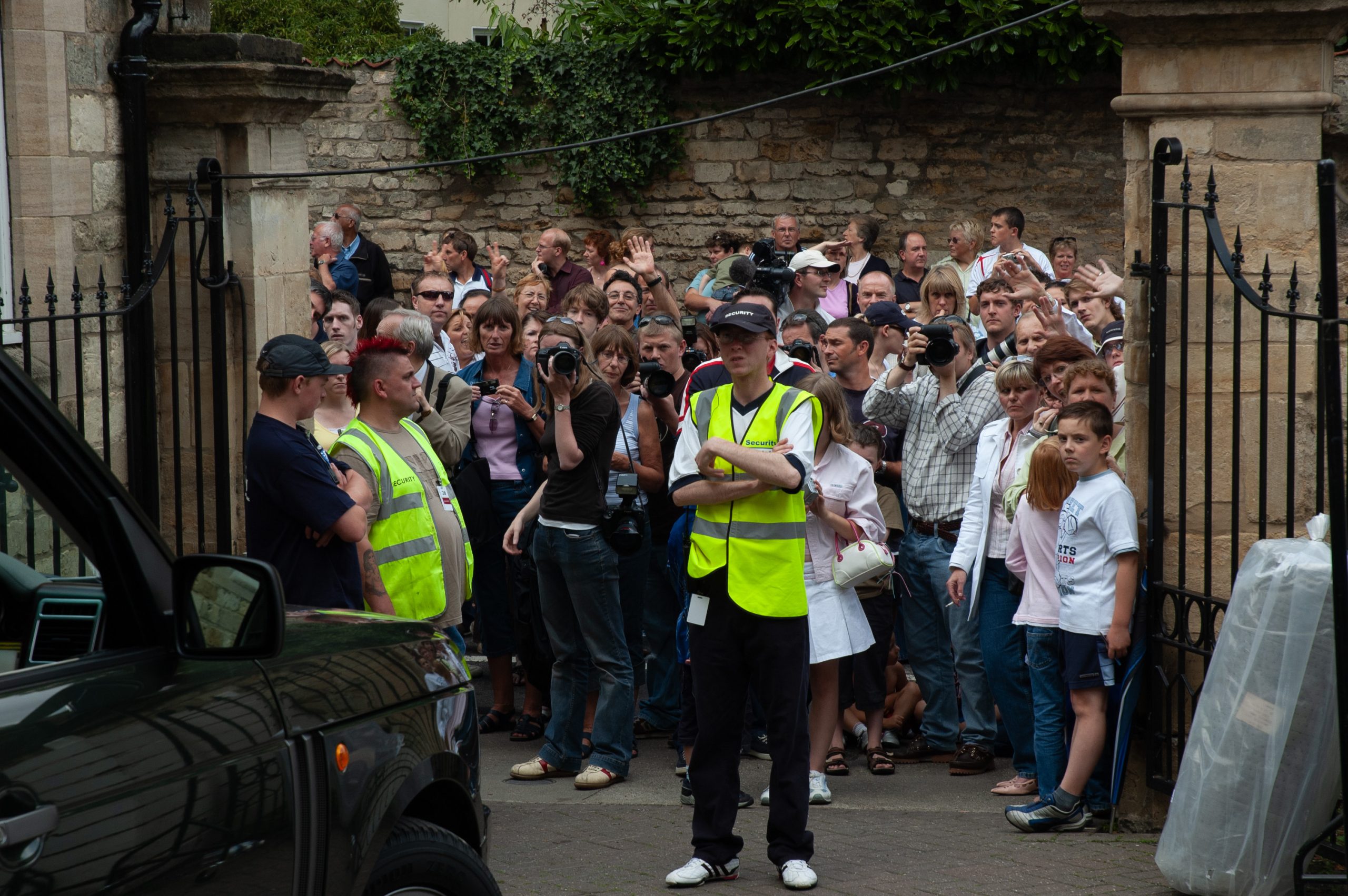 Filming in the heart of Lincoln, UK