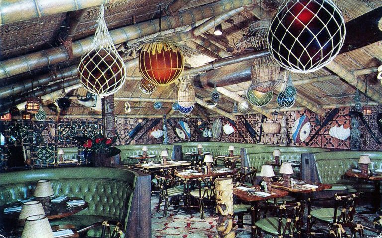 Trader Vic's at the Savoy in New York City, circa 1964