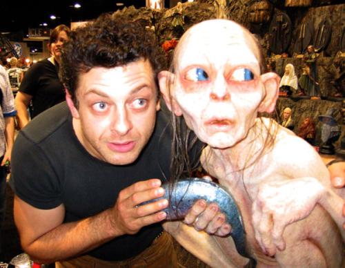 2003: Andy Serkis with Gollum. Photo by Keith Stern